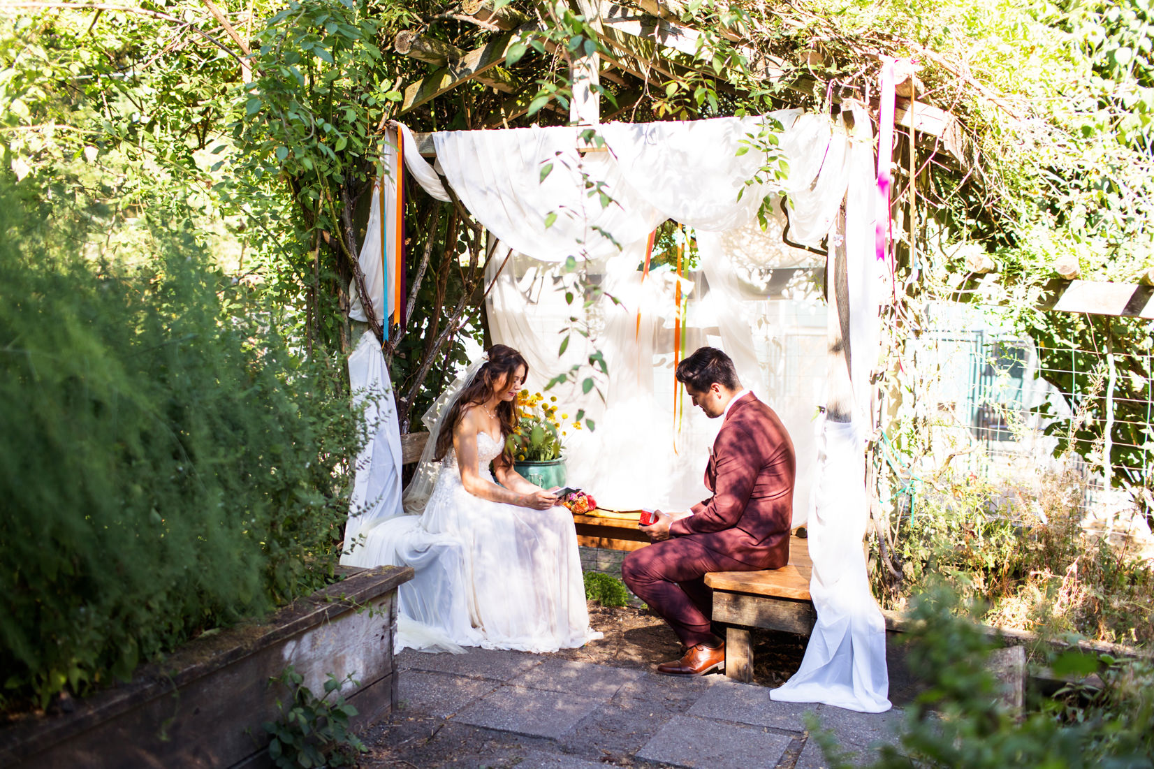 Private Whidbey Island Wedding Photos